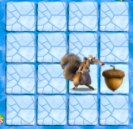 screenshot from Scrat game